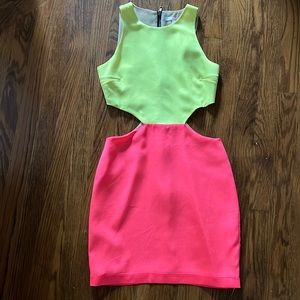 Naven Side Cut Out Dress